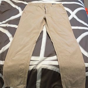 Bonobos Chinos, khaki, straight fit, 36/36